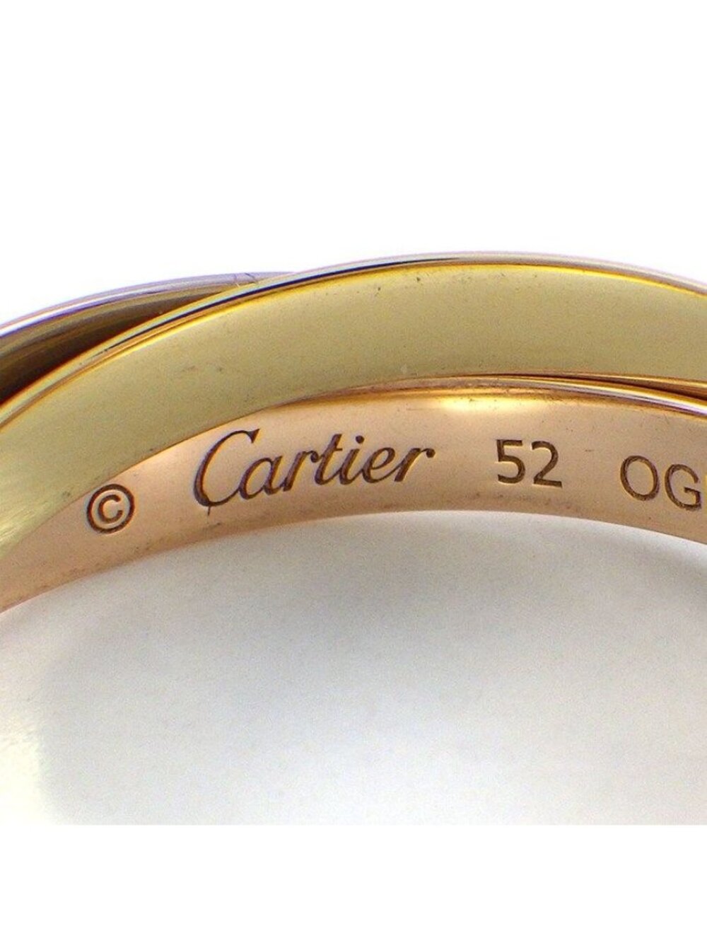 Cartier Ring Trinity Three Color - Picture 2 of 8
